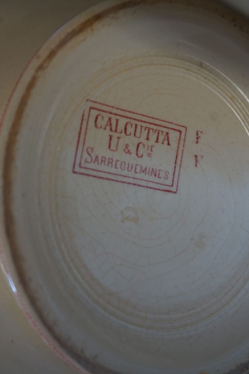 Jarra terre de fer Calcutta Sarreguemines - Imagen 7